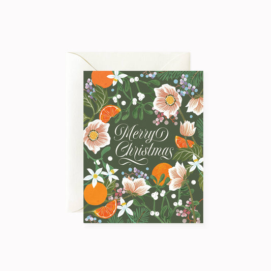 Botanica Paper Co | Merry Christmas | Greeting Card