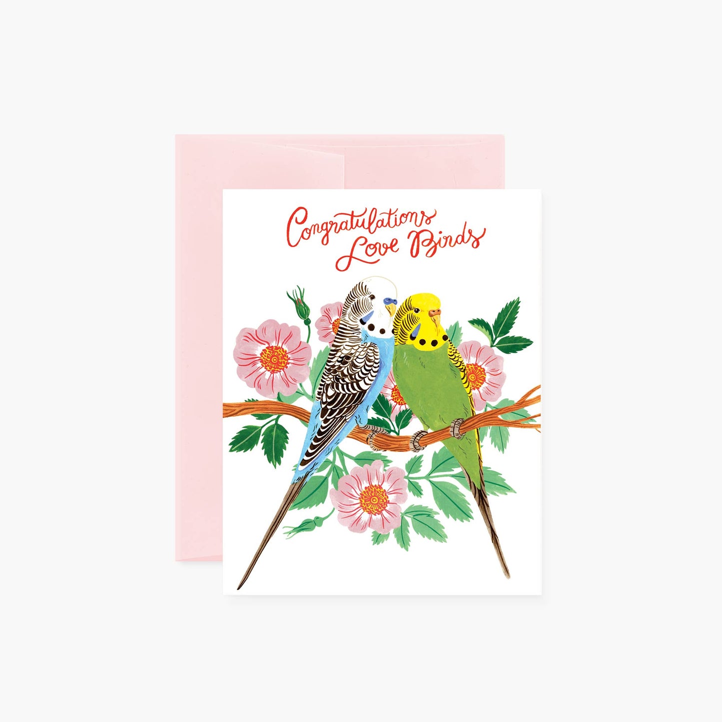 Botanica Paper Co | Love Birds | Congratulations Card