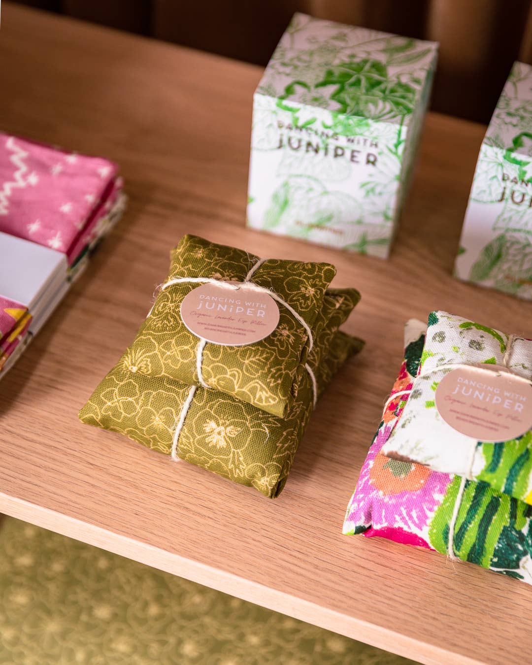 Dancing with Juniper | Pansy Patch Eye Pillow