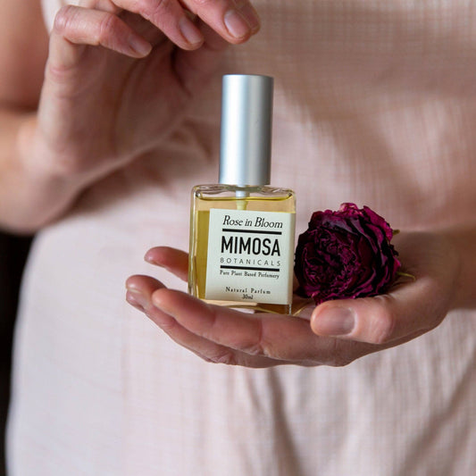 Mimosa Botanicals | Rose in Bloom Natural Parfum | Standard 30ml