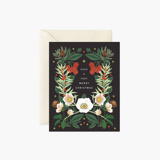 Botanica Paper Co | Christmas Rose | Greeting Card