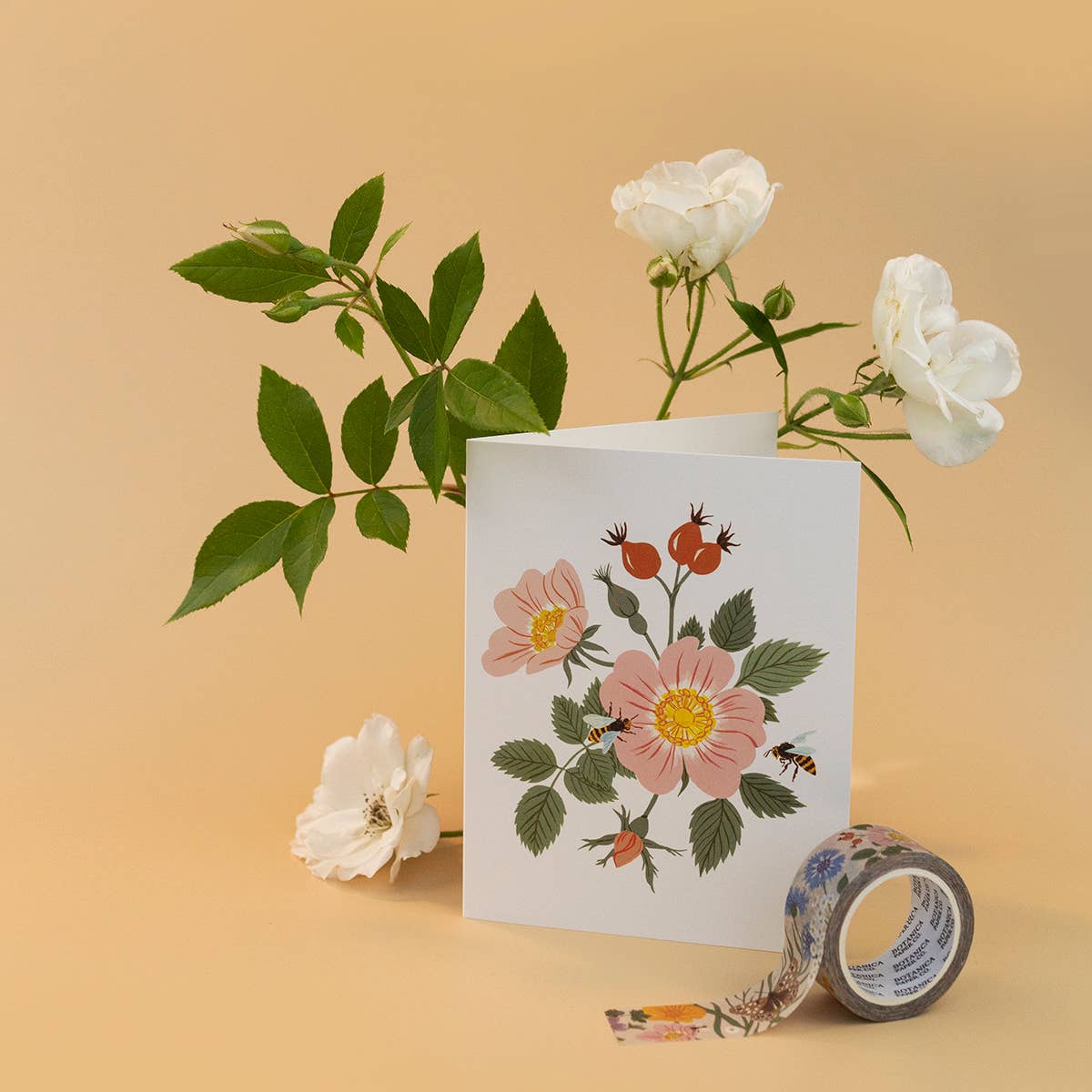 Botanica Paper Co | Dog Rose | Greeting Card