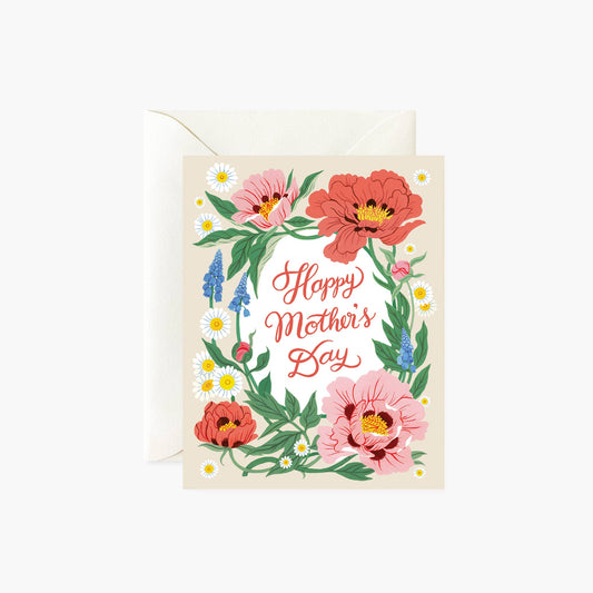 Botanica Paper Co | Floral Happy Mother's Day |  Mother's Day Card