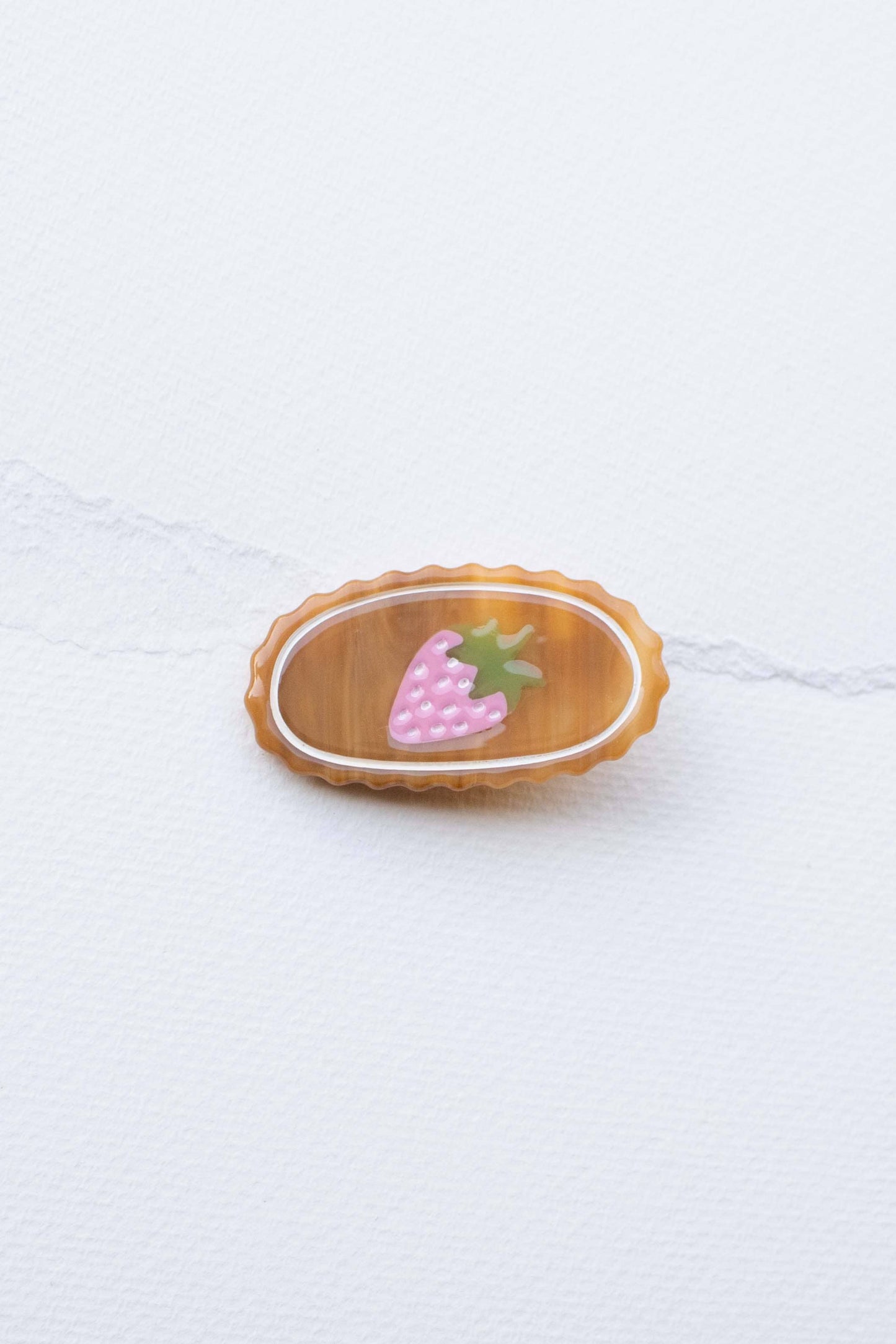 Tiepology | Eco Acetate Assorted Designs Hair Pins: Pink/Red Heart