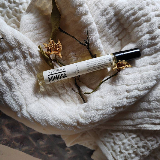 Mimosa Botanicals | Twig & Blossom Natural Parfum | Travel 10ml