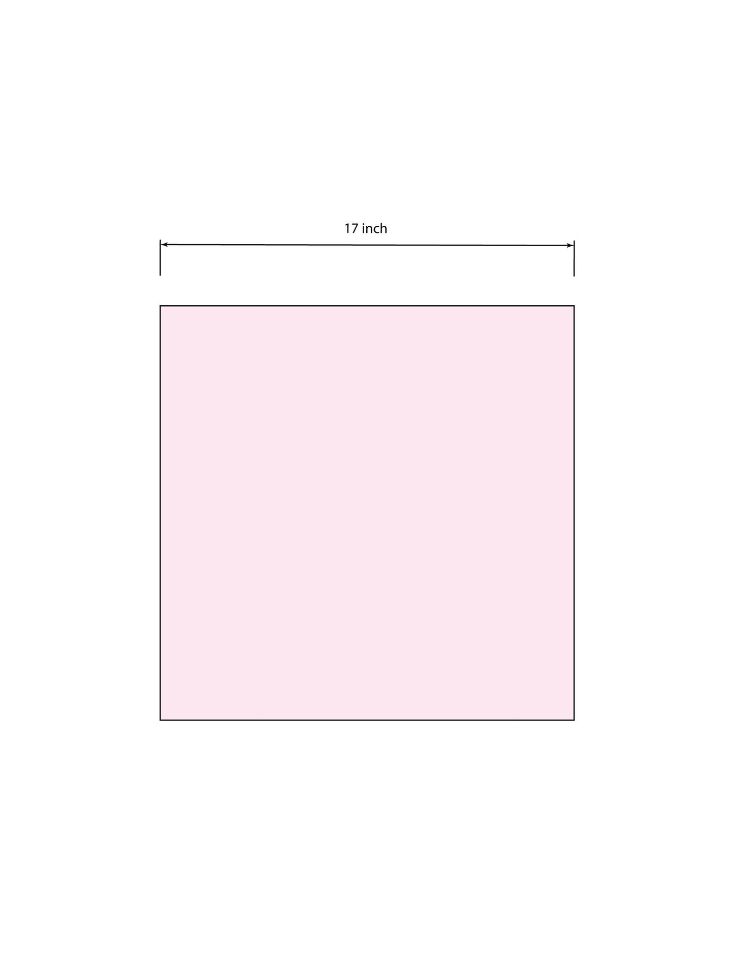 Tiepology | Strawberry Heart Cotton Square | Scarf