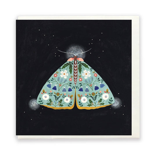 Flora Waycott | Moth Glow | Greeting Card