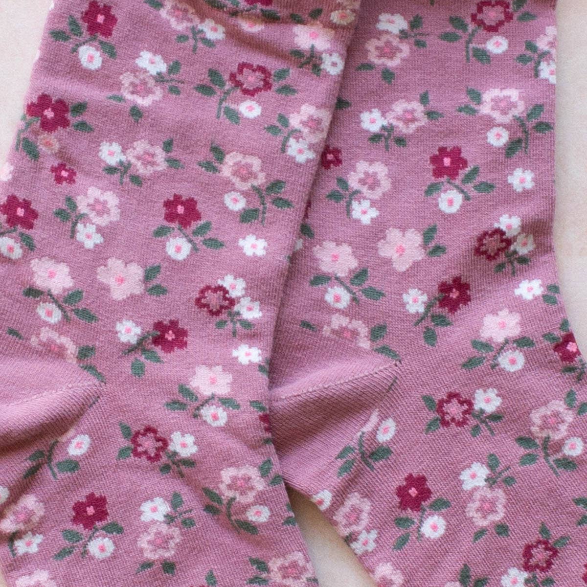 Tiepology | Garden Flower Blue | Socks