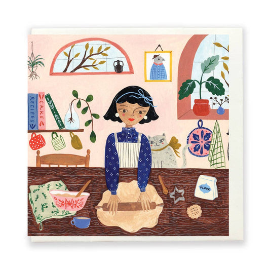Flora Waycott | The Baker | Greeting Card