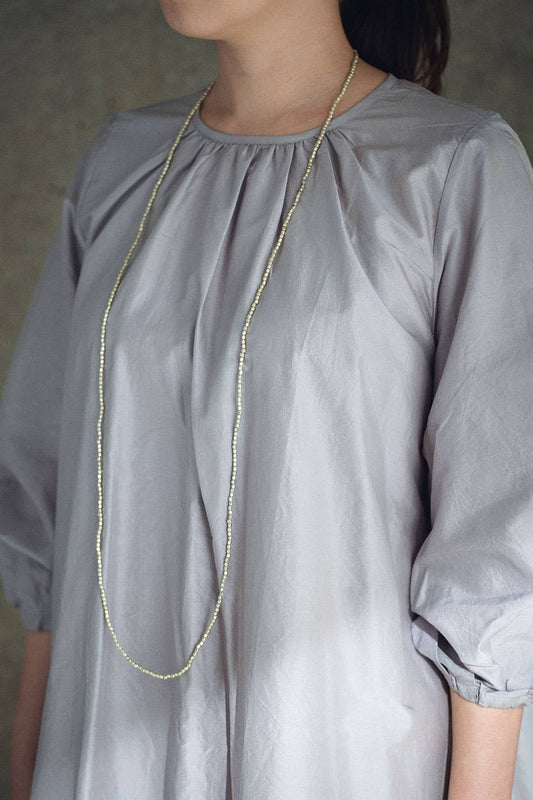 Fog Linen Work | Silver Beads Necklace | Large