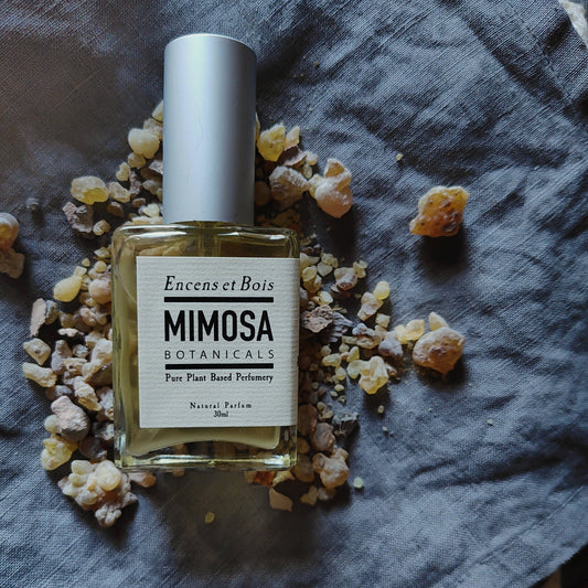 Mimosa Botanicals | Encens et Bois Natural Parfum | Standard 30ml
