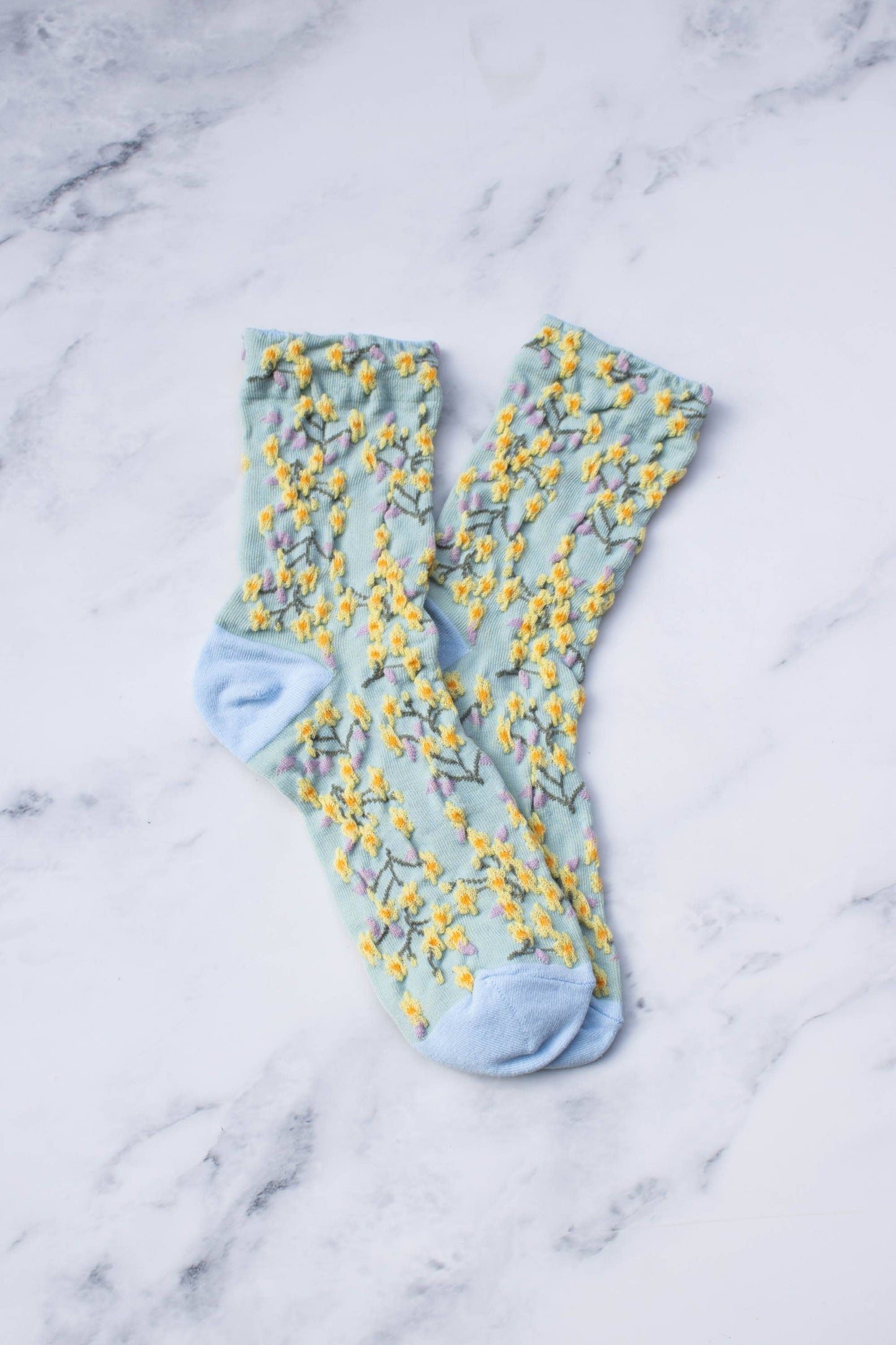 Tiepology | Women's Spring Blossoms Pink | Socks