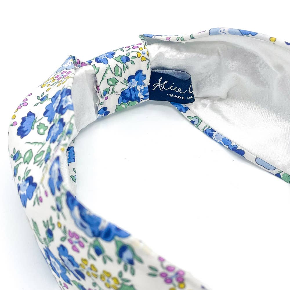 Alice Caroline | Liberty Tana Lawn® Cotton Felicite C Ruched Hairband