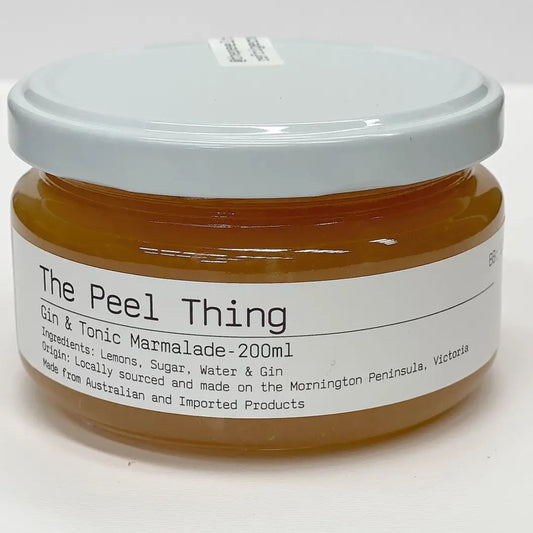 The Peel Thing | Marmalade - Gin + Tonic + Lemon   - 200ml
