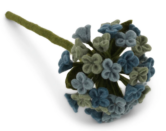 Gry & Sif | Felted Big Hydrangea | Pale Blue