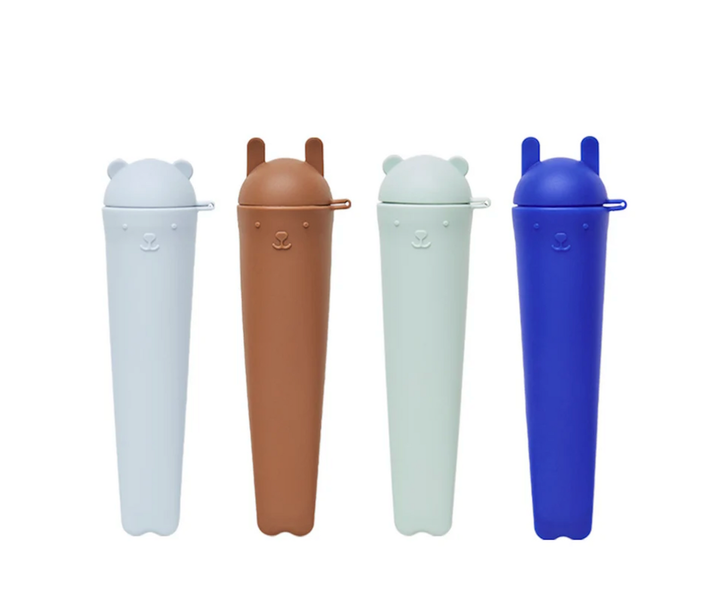 OYOY | Ninka & Teddy Ice Pops 4pk | Optic Blue