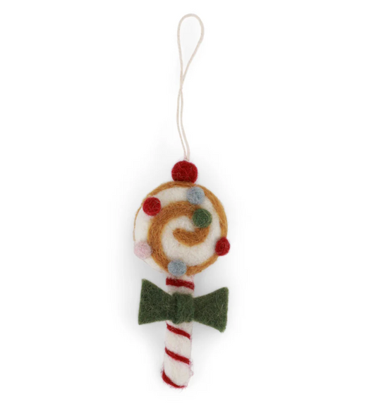 COMING SOON | Gry & Sif | Christmas Candy Decoration with Green Bow
