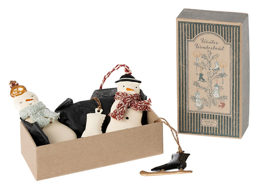 Maileg | Metal Ornament Set Winter Wonderland