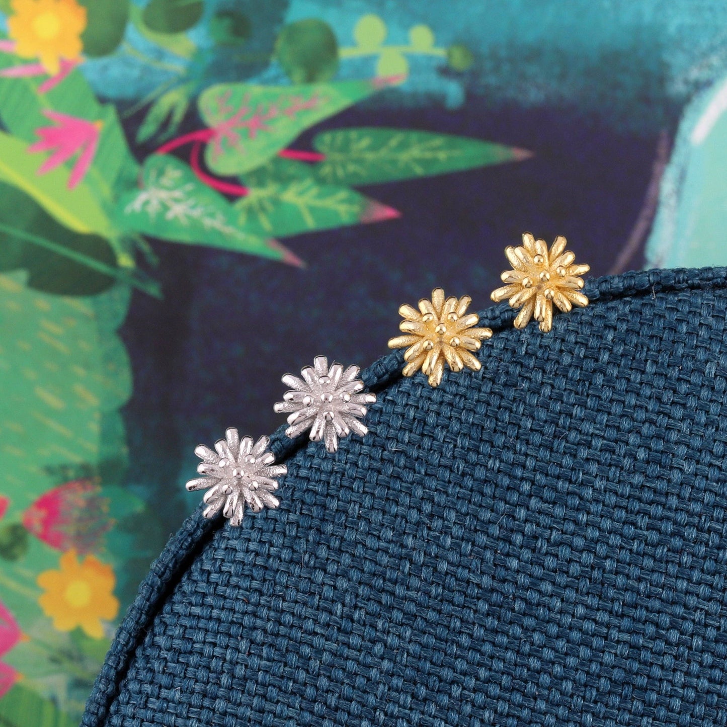Attic Creations | Blooming Awesome | Dandelion Stud Earrings