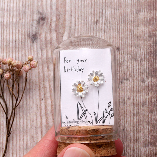 Attic Creations | For Your Birthday | Wild Daisy Stud Earrings