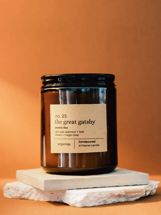 Urganiqa | The Great Gatsby Scented Candle | Nobela Collection