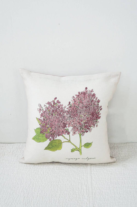 Fog Linen Work | Cushion Cover Isabelle Boinot Lilac