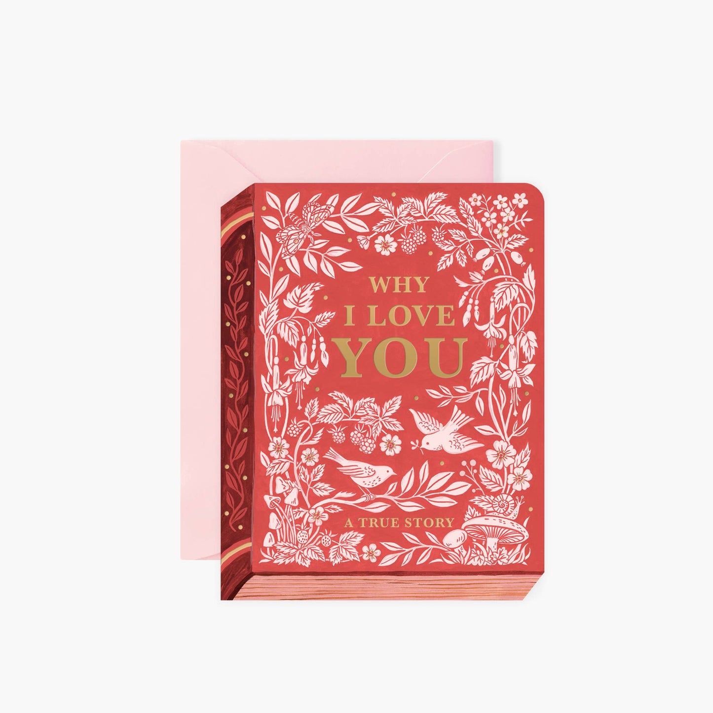 Botanica Paper Co | Why I Love You "Book" | Greeting Card
