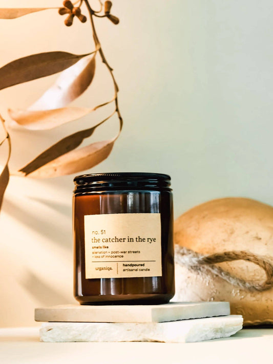 Urganiqa | The Catcher in the Rye Scented Soy Candle | Nobela Collection