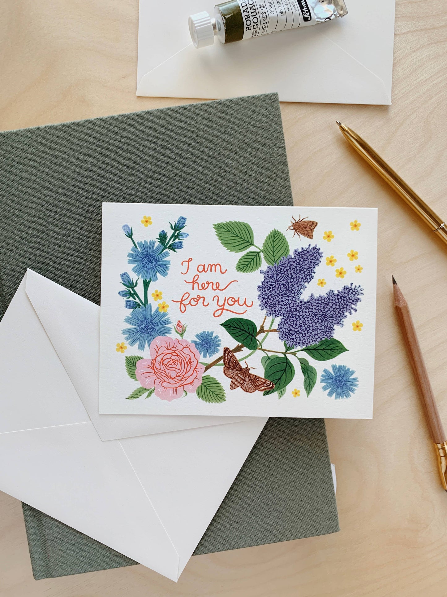 Botanica Paper Co | I Am Here For You | Greeting Card