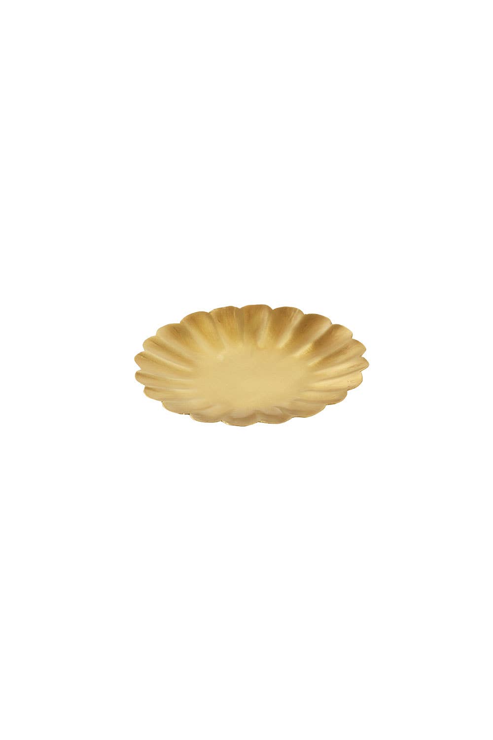 Fog Linen Work| Brass Petal Tray | Small