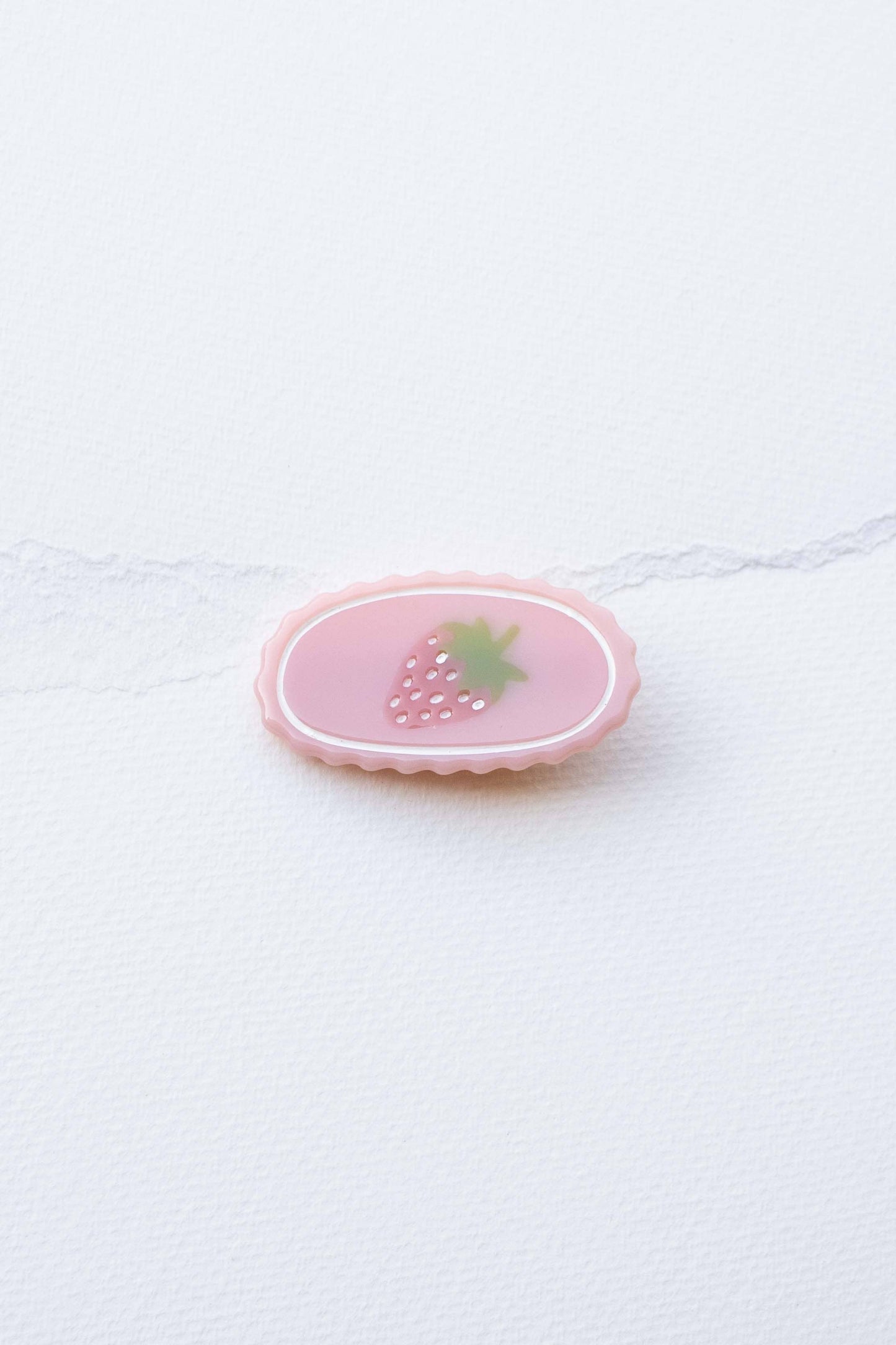 Tiepology | Eco Acetate Assorted Designs Hair Pins | Cream/Cherry