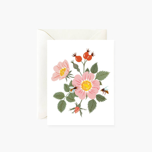 Botanica Paper Co | Dog Rose | Greeting Card