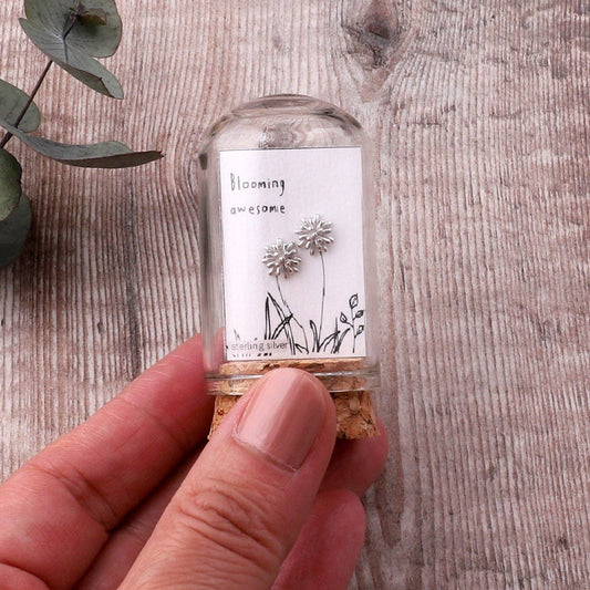 Attic Creations | Blooming Awesome | Dandelion Stud Earrings