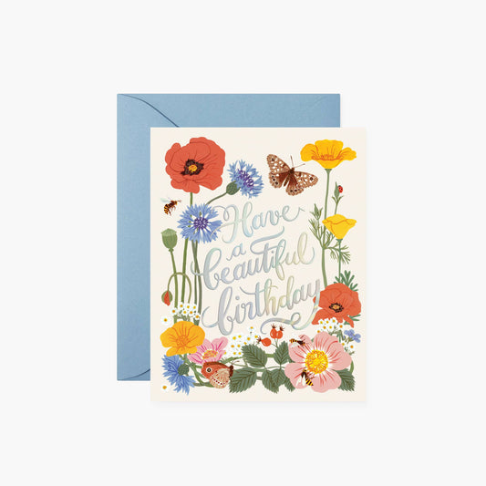 Botanica Paper Co | Have a Beautiful Birthday | Greeting Card