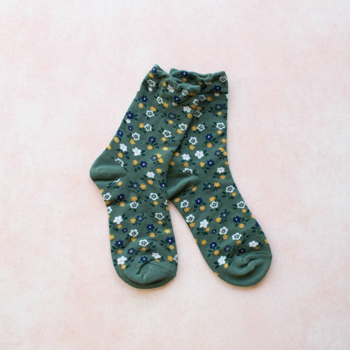 Tiepology | Garden Flower Blue | Socks