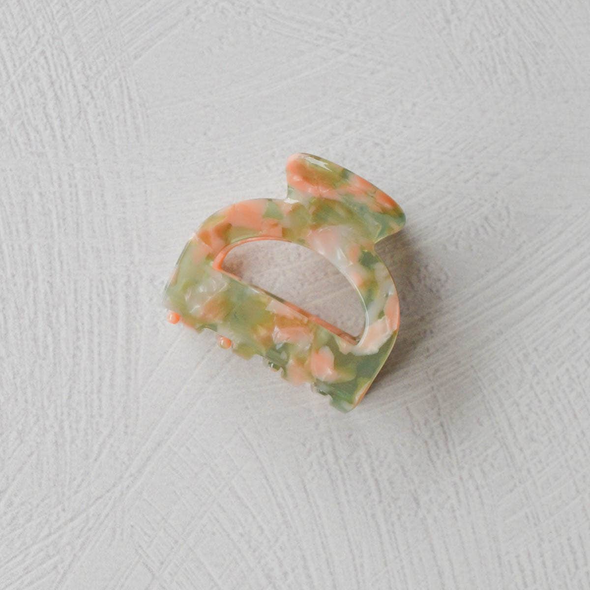Tiepology | Eco Pouch Hair Claw Clip: Olive Mix