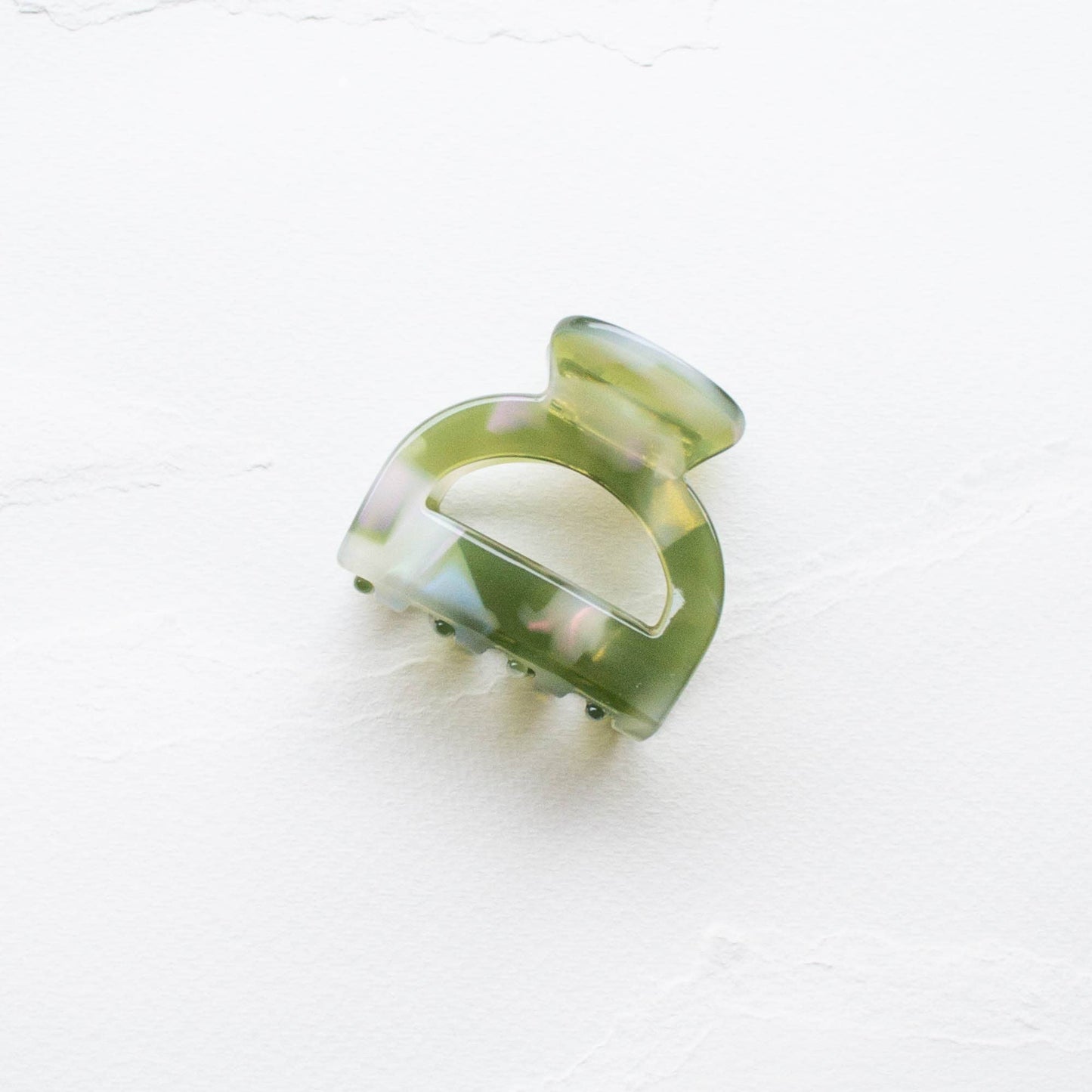 Tiepology | Eco Pouch Hair Claw Clip: Olive Mix