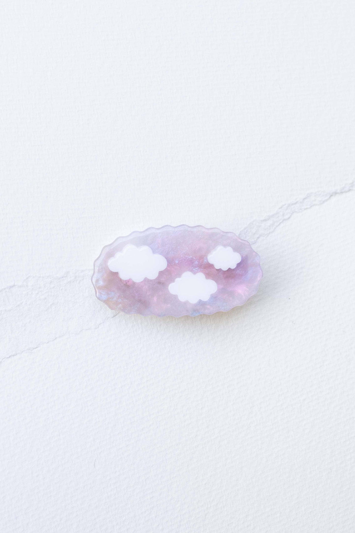 Tiepology | Eco Acetate Assorted Designs Hair Pins: Pink/Red Heart