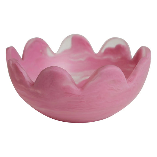 Sage x Clare | Petal Bowl | Fuchsia