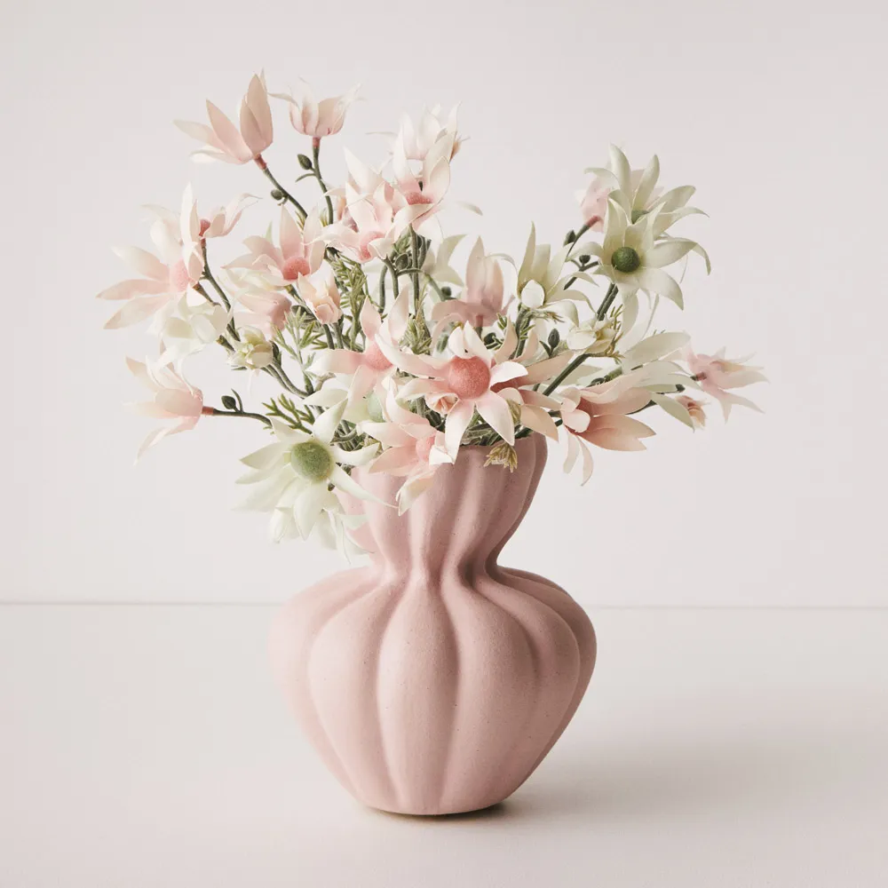 Floral Interiors | Flannel Flower | Light Pink