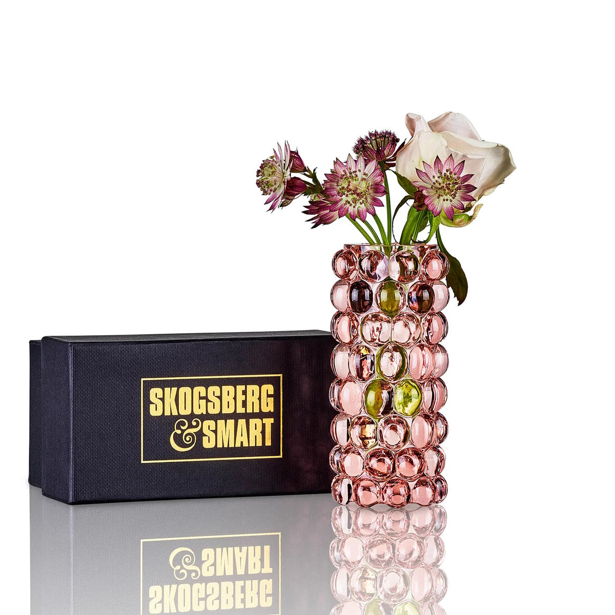 Skogsberg & Smart | Hurricane Boule Vase | Rose
