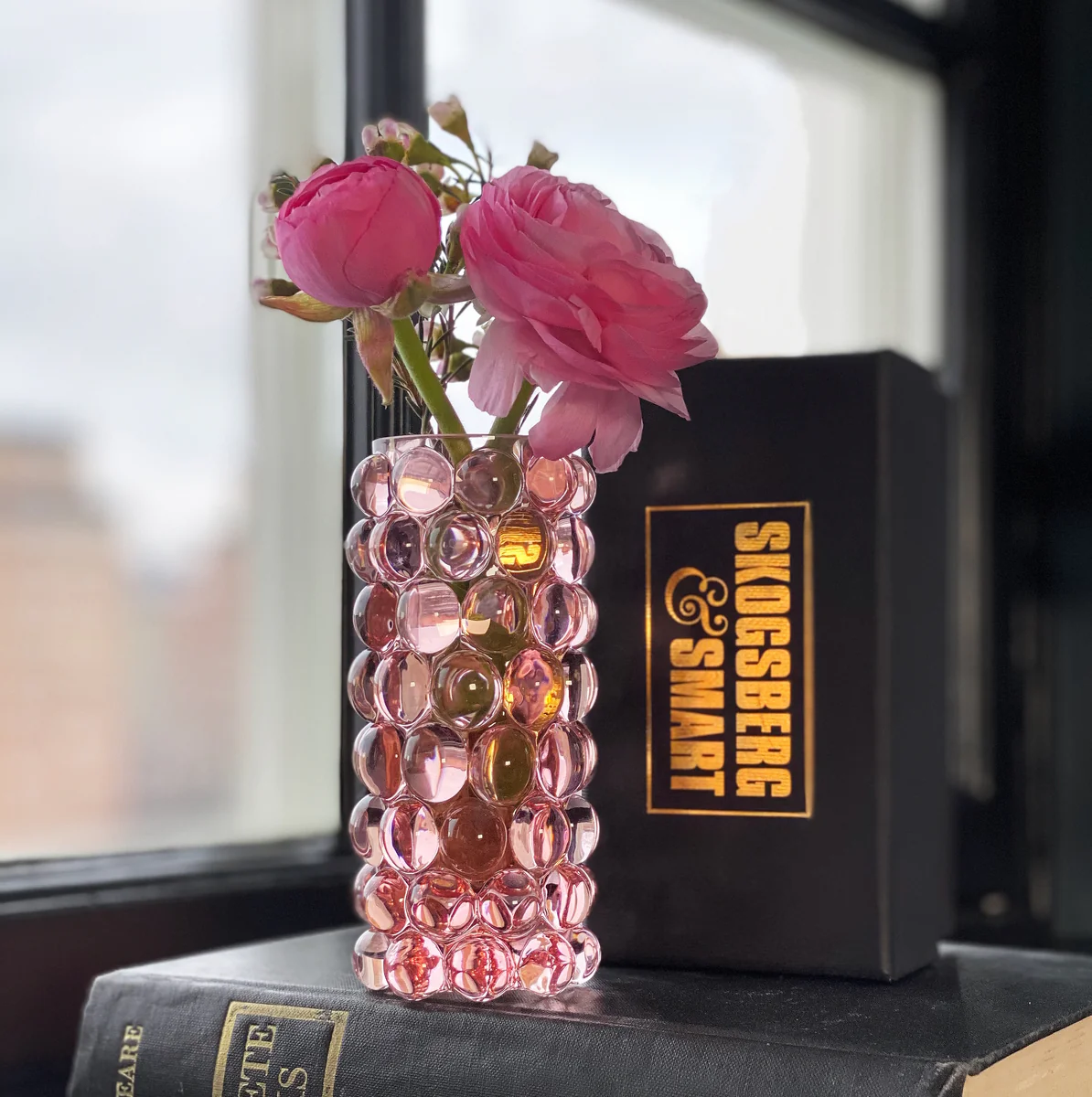 Skogsberg & Smart | Hurricane Boule Vase | Rose