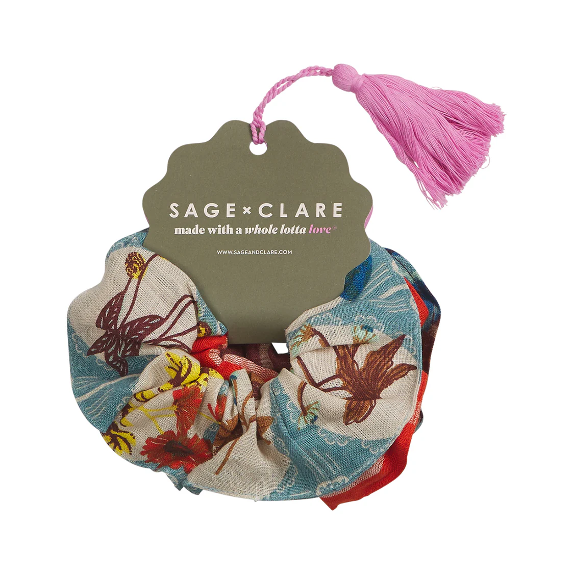 Sage x Clare | Gigi Scrunchie | Set of 3