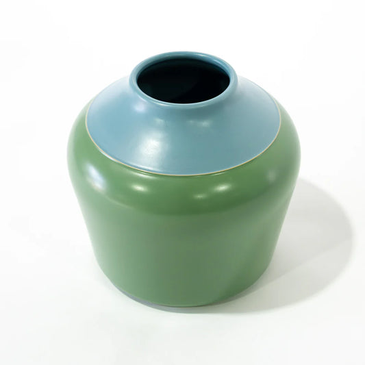 BisonHome | Duo Vase | Medium | Meadow & Cornflower